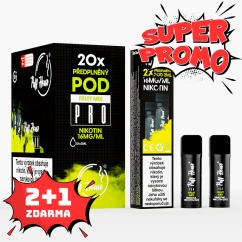 DOUBLE PACK - předplněný POD Puff House 2ks, Fruit Mix, 2+1 ZDARMA