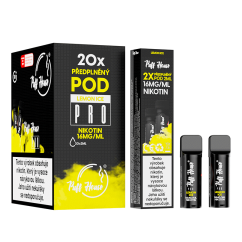 DOUBLE PACK - předplněný POD Puff House 2ks, Lemon Ice, Nikotin 16mg/ml