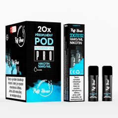 Prefilled POD Puff House 2pcs, Blueberry Ice, Nikotine 16 mg/ml