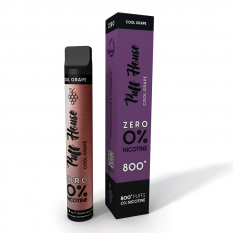 Jednorázová e-cigareta Puff House, Cool Grape ZERO 800+
