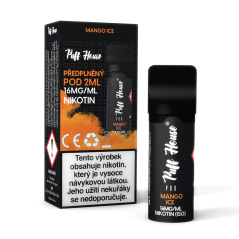 Předplněný POD Puff House - Mango Ice