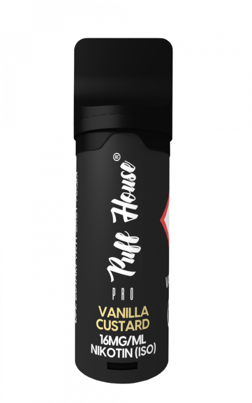 Předplněný POD Puff House -  Vanilla Custard