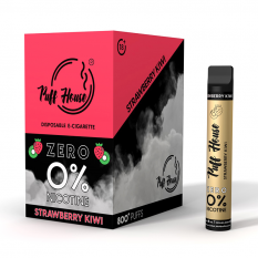 Jednorázová e-cigareta Puff House, Strawberry Kiwi ZERO 800+