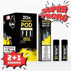 DOUBLE PACK - předplněný POD Puff House 2ks, Banana Ice, 2+1 ZDARMA